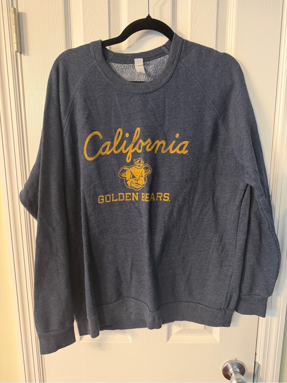 Alternative Apparel Navy Blue California Golden Bears Pullover Sweatshirt